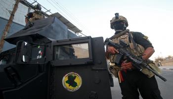 سياسة/قوات عراقية/(حيدر محمد علي/فرانس برس)