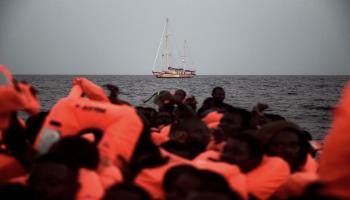 Illegal immigration boats spain