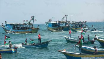 "سفينة الحرية" تنطلق من غزة لكسر الحصار البحري
