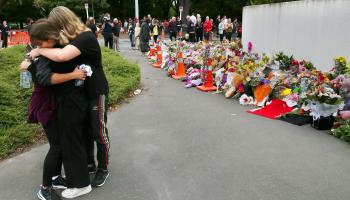 مذبحة نيوزيلندا DAVID MOIR/AFP