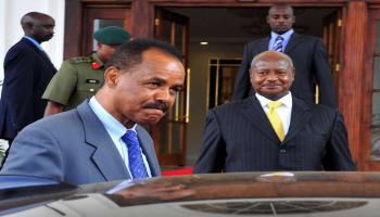 إريتريا/رئيس إريتريا أسياس أفورقي/بيتر بوسوموك/فرانس برس