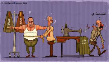 كاريكاتير خياط السيسي / البحادي