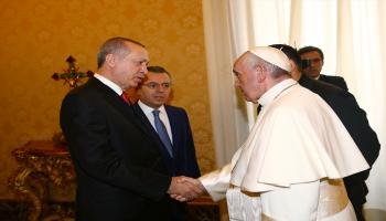 أردوغان والبابا/سياسة/Kayhan Özer/الأناضول