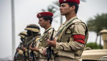 عسكر مصري في سيناء- فرانس برس