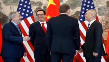 مفاوضات أميركية صينية 2 غيتي