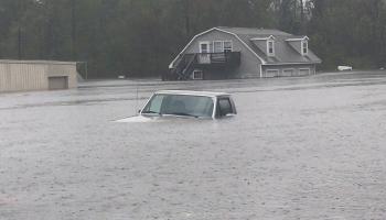 فيضانات في كارولينا الشمالية(تويتر)