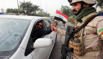 الجيش العراقي/عيد الجيش العراقي/صباح عرب/فرانس برس