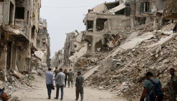 مخيم اليرموك في سورية بعد داعش - مجتمع