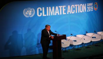 افتتاح قمة الأمم المتحدة للعمل المناخي (سبنسر بلات/Getty)