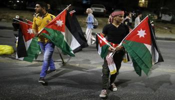 احتجاجات الأردن ضد البطالة وتدهور المعيشة (فرانس برس)