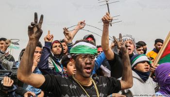 مسيرات العودة في غزة (عبد الحكيم أبو رياش)
