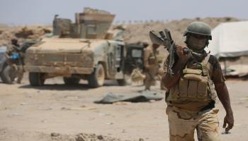 العراق/عملية الجيش العراقي في الأنبار/سياسة/أحمد الربيعي/فرانس برس