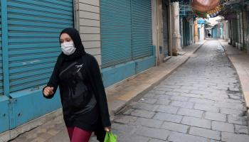 تونس فيروس كورونا FETHI BELAID / AFP