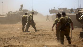 جنود الاحتلال اسرائيل (مناحم كاهانا/فرانس برس)