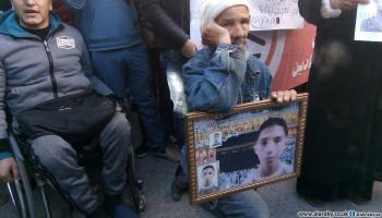 اعتصام عائلات الشهداء والجرحى في القصبة التونسية(العربي الجديد)