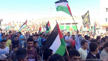 الفلسطينيون يشيعون الشهيد الفتى محمود نزال في جنين
