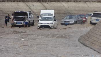 أمطار غزيرة في اليمن