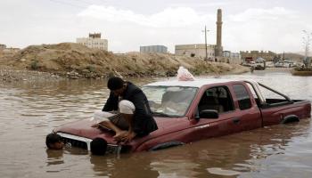 الأمطار باليمن-اقتصاد-16-4-2016 (الأناضول)