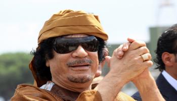 معمر القذافي: (ليبيا)
