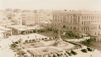 ساحة المرجة في دمشق 1920 (Getty)- القسم الثقافي