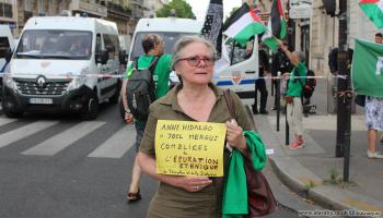 باريس/ تظاهرات ضد قرار عمدة البلدية/ 30 يونيو 2019