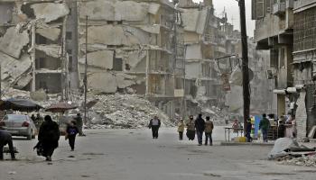 الدمار في سورية-اقتصاد-12-3-2017 (جوزيف عيد/فرانس برس)