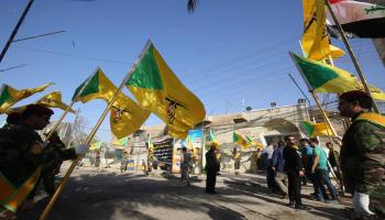 سياسة/كتائب حزب الله العراقية/(أحمد الربيع/فرانس برس)
