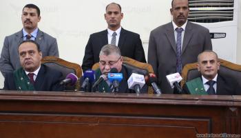 محكمة جنايات القاهرة برئاسة المستشار حسن فريد(العربي الجديد)