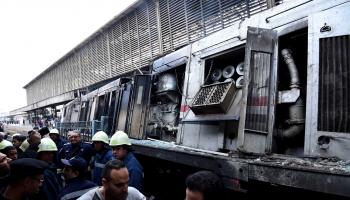 مصر حريق قطار رمسيس (العربي الجديد)