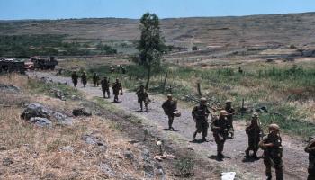 جنود إسرائيليون عائدون من الحرب على الجبهة السورية (Getty)