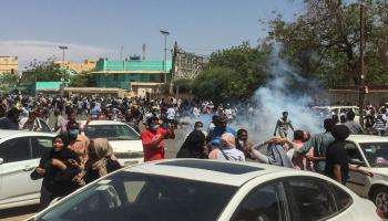 السودان/الخرطوم/غاز مسيل للدموع/فرانس برس