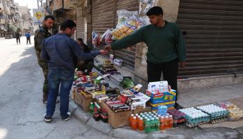سورية أسواق الغوطة ليرة
