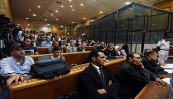 محكمة مصرية/ محمد الشاهد/ فرانس برس