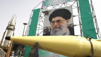 صاروخ بالستي إيراني-سياسة-عطا كيناري/فرانس برس