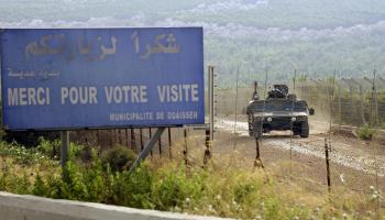 قوات إسرائيلية على حدود لبنان