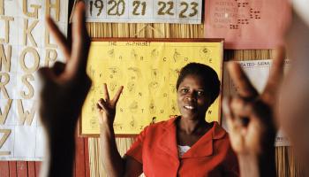 لغة إشارة في كينيا - مجتمع