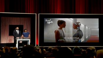 رُشح "إكس ماكينا" لجائزة "أوسكار" عام 2016 (كيفن ونتر/Getty)
