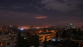 قصف إسرائيلي/سورية/Getty