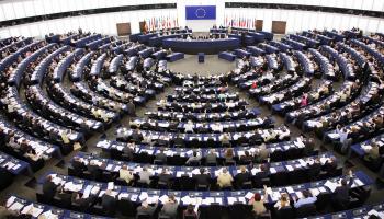 البرلمان الأوروبي GERARD CERLES/AFP/