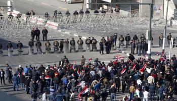 مظاهرات الصدريين ببغداد