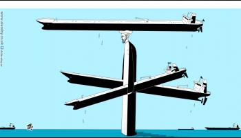 كاريكاتير ايران والناقلات / حجاج