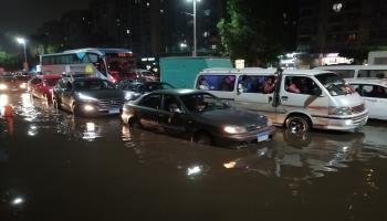 الأمطار مستمرة في مصر والأرصاد تحذر ( Getty)