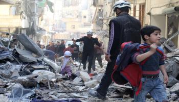 معارك حلب، براميل متفجرة