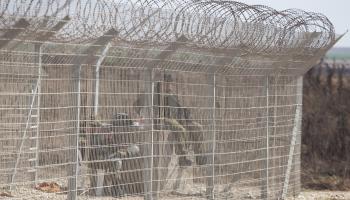 جنود الاحتلال/السياج الحدودي/غزة/Getty