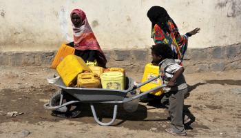 أزمة المياه في اليمن (الأناضول)