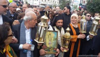 مسيحيو فلسطين يحتفلون بـ"سبت النور" في الضفة الغربية