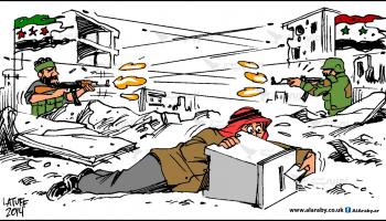كاريكاتير كارلوس لطوف عن الانتخابات السورية