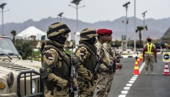 الجيش المصري\hKHALED DESOUKI/AFP