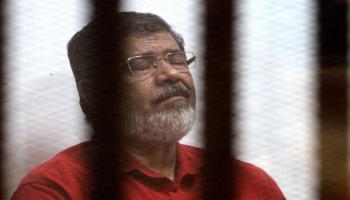 سياسة/محمد مرسي/(أحمد جميل/فرانس برس)