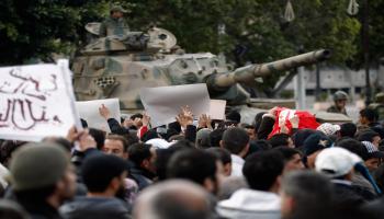 تونس/سياسة/الثورة التونسية/(كريستوفر فيلرونغ/Getty)